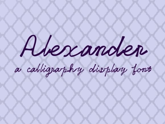 Alexander Font - Featured Image