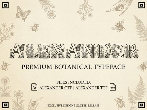 Alexander Font - Featured Image