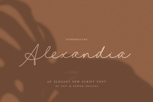 Alexandia Font - Featured Image