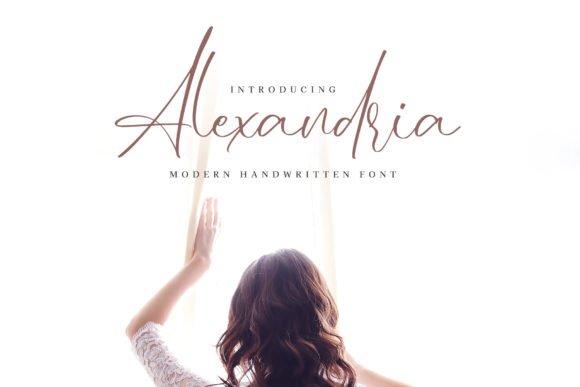 Alexandria Font - Featured Image