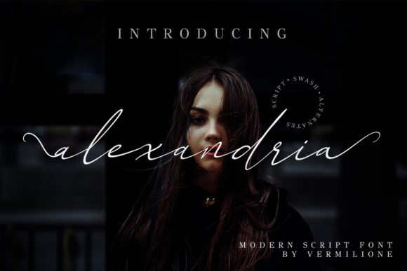 Alexandria Font - Featured Image