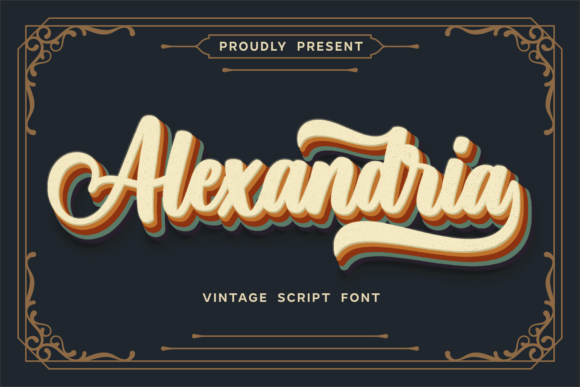 Alexandria Font - Featured Image