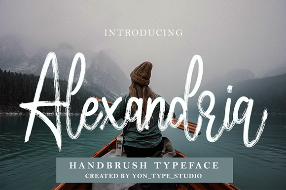 Alexandria Font - Featured Image