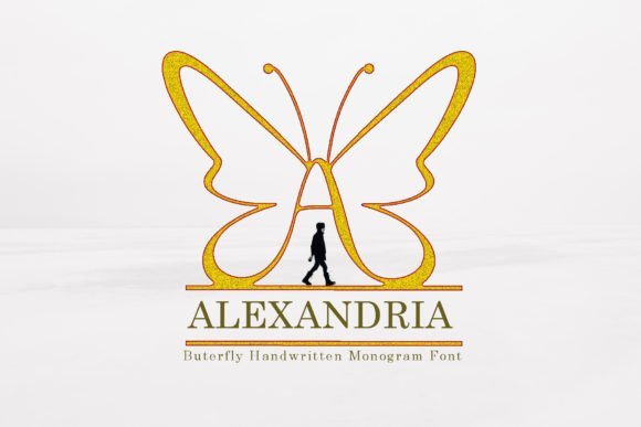 Alexandria Monogram Font - Featured Image