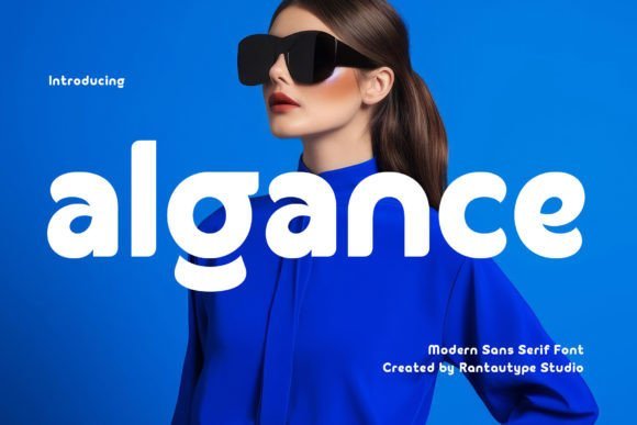 Algance Font - Featured Image