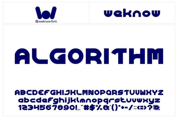 Algorithm Font - Featured Image