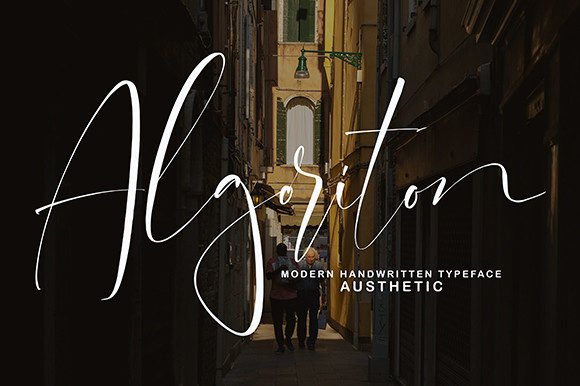 Algoriton Font - Featured Image