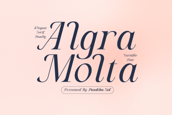Algra Molta Font - Featured Image