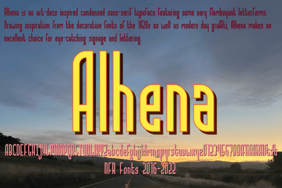 Alhena Font - Featured Image