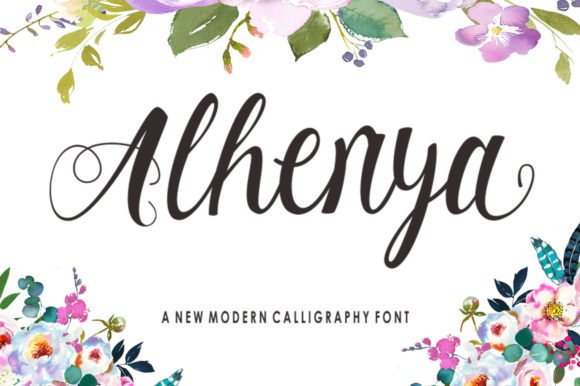 Alhenya Font - Featured Image