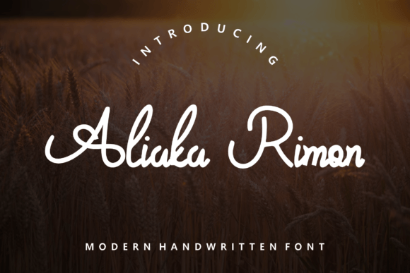 Aliaka Rimon Font - Featured Image