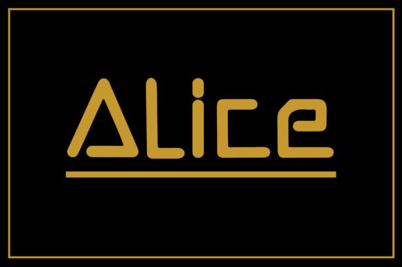 Alice Font - Featured Image