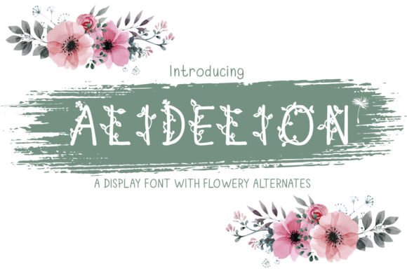 Alidelion Font - Featured Image