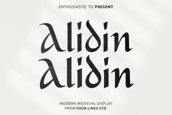 Alidin Font - Featured Image
