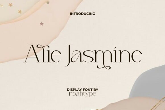 Alie Jasmine Font - Featured Image