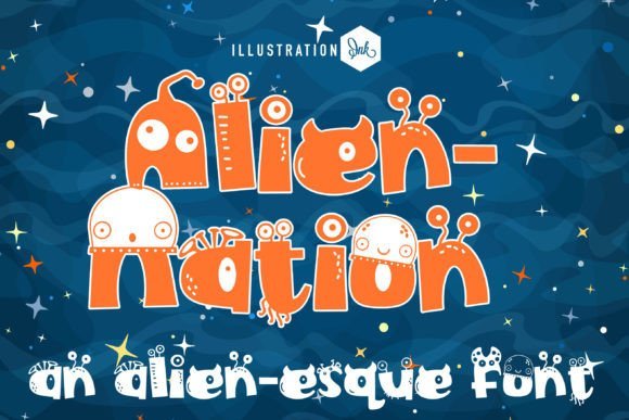 Alien-nation Font - Featured Image