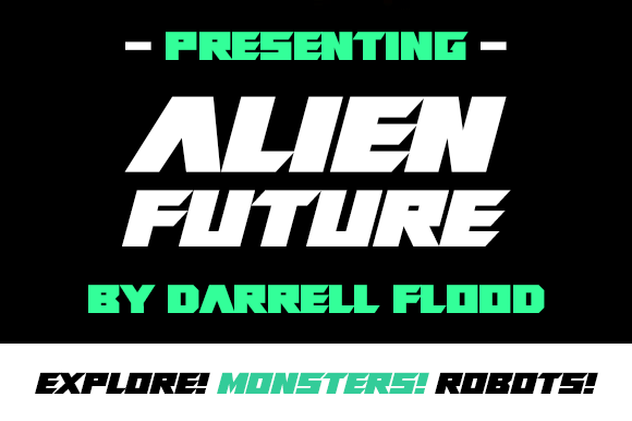 Alien Future Font - Featured Image