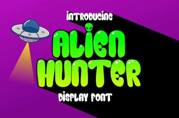 Alien Hunter Font - Featured Image