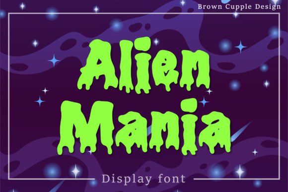 Alien Mania Font - Featured Image