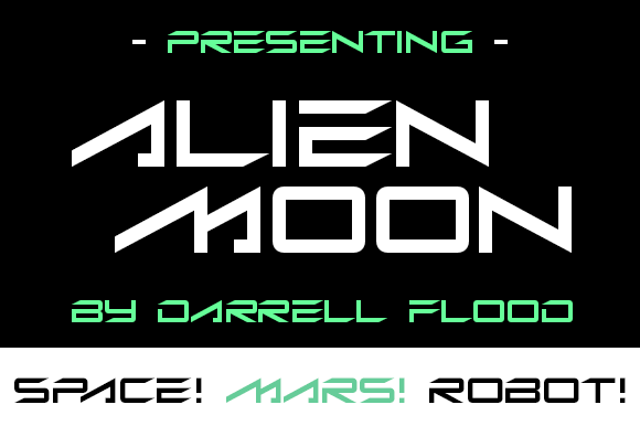Alien Moon Font - Featured Image