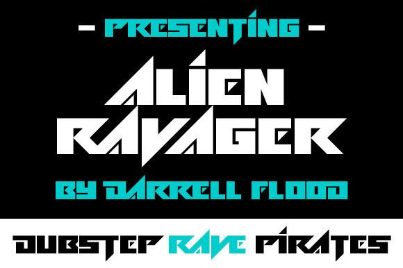 Alien Ravager Font - Featured Image