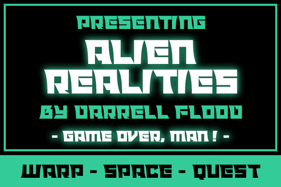 Alien Realities Font - Featured Image