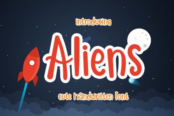 Aliens Font - Featured Image