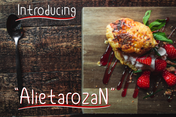 Alietarozan Font - Featured Image