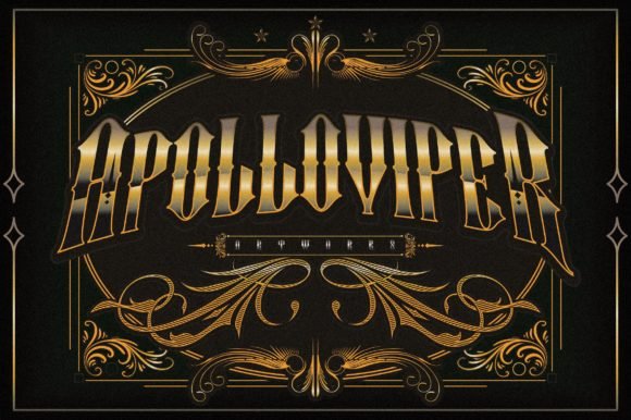 Alifapolloviper Font - Featured Image