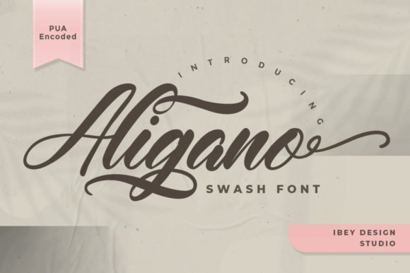 Aligano Font - Featured Image