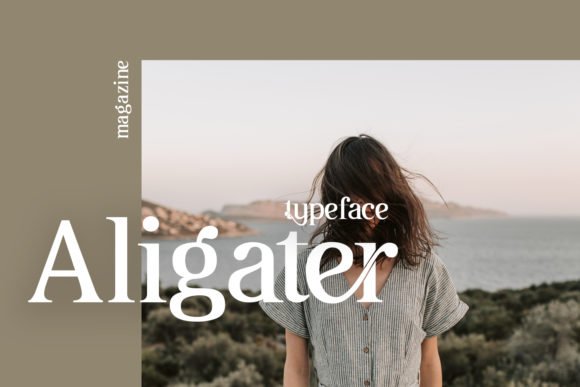 Aligater Font - Featured Image