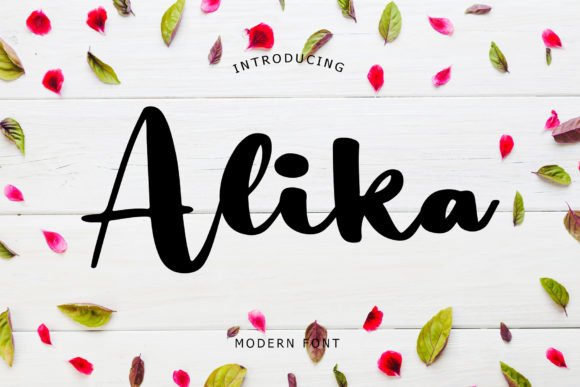 Alika Font - Featured Image