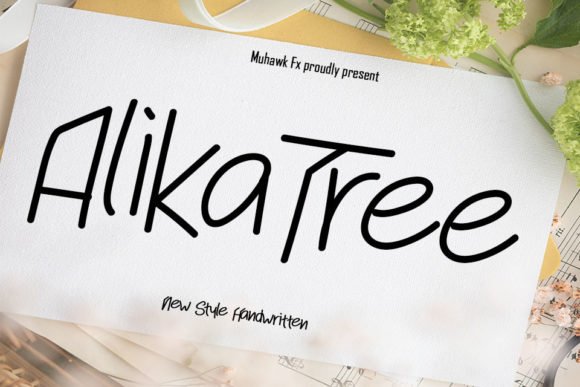 Alika Tree Font - Featured Image