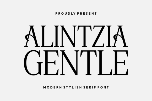 Alintzia Gentle Font - Featured Image