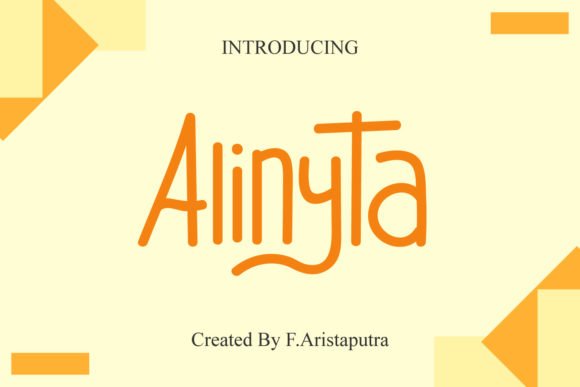Alinyta Font - Featured Image