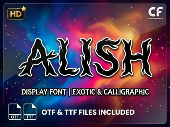 Alish Font - Featured Image