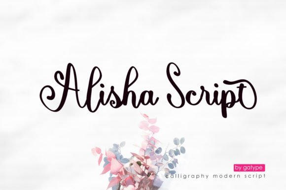 Alishan Script Font - Featured Image