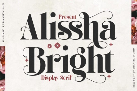 Alissha Bright Font - Featured Image
