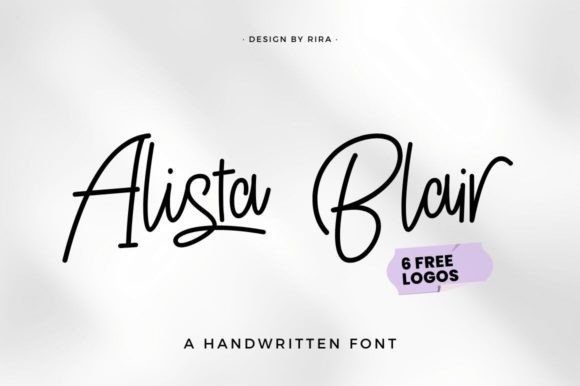 Alista Blair Font - Featured Image