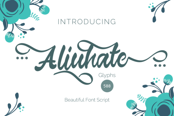 Aliuhate Font - Featured Image