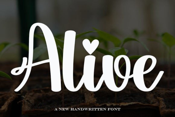 Alive Font - Featured Image