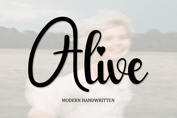 Alive Font - Featured Image