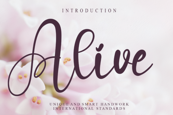 Alive Font - Featured Image