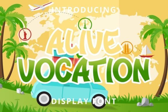 Alive Vocation Font - Featured Image