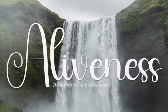 Aliveness Font - Featured Image