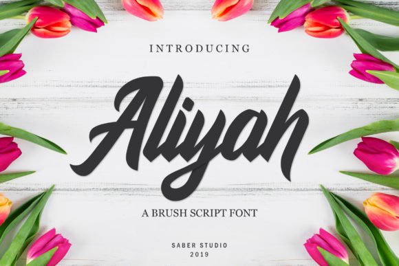 Aliyah Font - Featured Image