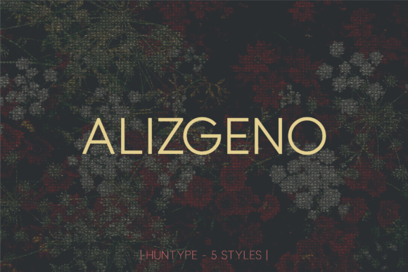 Alizgeno Font - Featured Image