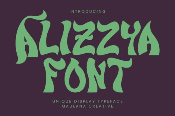 Alizzya Font - Featured Image