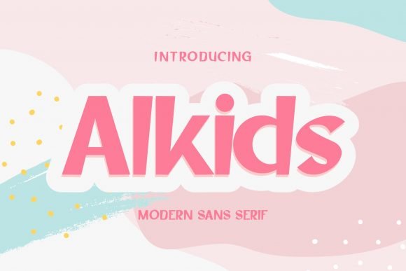 Alkids Font - Featured Image