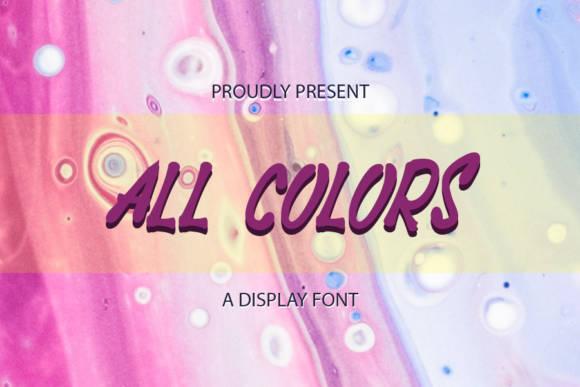 All Colors Font - Featured Image